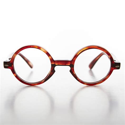 Round Harry Potter Clear Lens Optical Quality Glasses Theodore