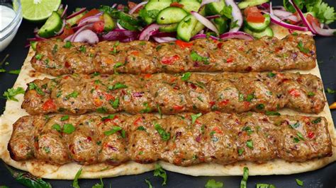 NEW Turkish Kebab With Special Seasoning Turkish Chicken Adana Kebab