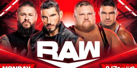 Wwe Raw Preview For Tonight The Bloodline Represented Champion Vs
