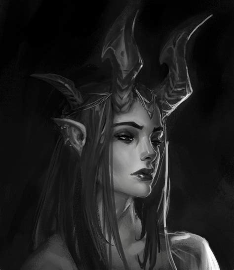 Artstation Succubus Elie Gomez Elie Great Britain Artwork