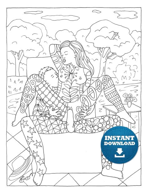 Instant Download Sex Positions Coloring Page Naughty Adult Etsy Ireland