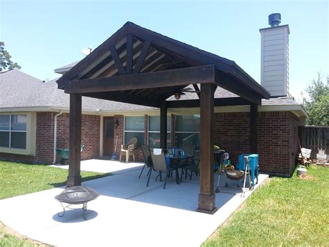 How would you reinvent your backyard? Roof Attached House Outdoor Patio Attach Over Deck From ...