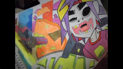 Gorillaz Graffiti 3d 2d Stepper Tutorial Mix 2015 Youtube