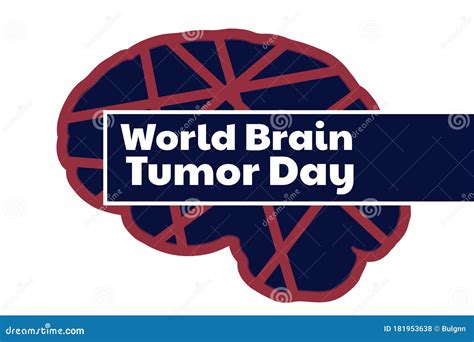World Brain Tumor Day Concept June 8 Template For Background Banner