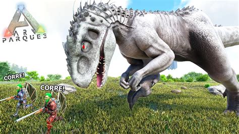 Nuevo Indominus Rex Se Escapa Y Ataca Cazando Al Dinosaurio Hibrido