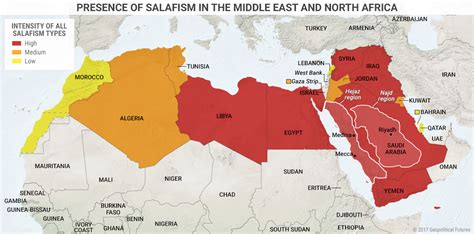 Presence Of Salafism In The Middle East And North Africa Geopolitical