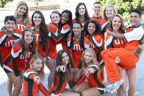 Cheerleaders Power Dancers Work To Foster Campus Camaraderie News