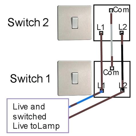 2 Switches One Light