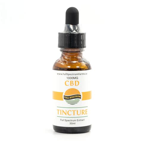 Mg Cbd Tincture Full Spectrum Farms Cannabismo