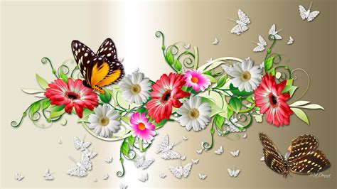 41 Spring Butterflies Wallpaper On Wallpapersafari