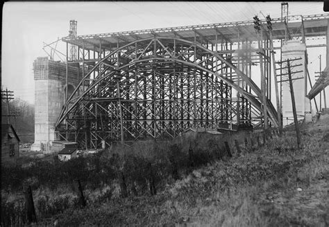 Fileprince Edward Viaduct Under Construction Nov 10 1916