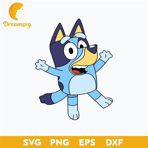Bluey Svg, Bluey Vector, Cartoon svg, png, dxf, eps file – DreamSVG Store