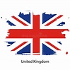 Bandera Oficial Del Vector De Reino Unido De Gran Bretaña Ilustración ...
