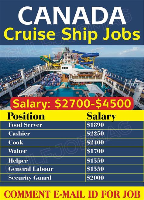 How to send gifts to canada from the uk? Cruise Ship job in Canada - Gulf Job Mag