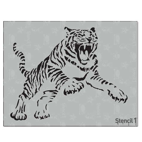 Stencil1 Tiger Stencil S10157 The Home Depot