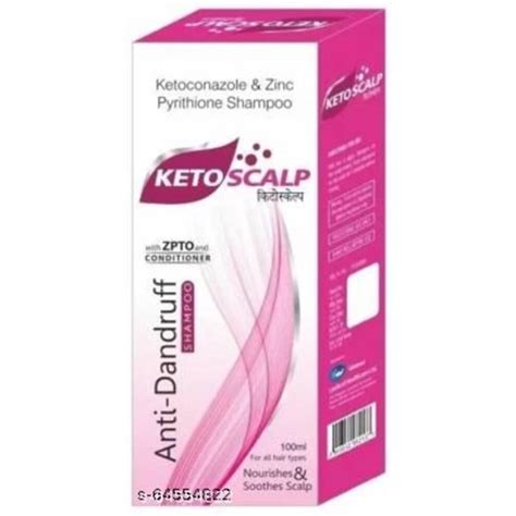 Keto Scalp Dandruff Shampoo 100 Ml Shopee India