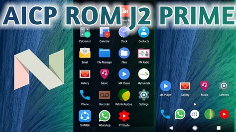 This custom rom is port from a50. 7.1.2AICP ROM FOR J2 PRIME/GRAND PRIME PLUS | New custom rom for G532 | (update 2020) - YouTube