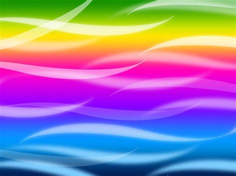 Free Stock Photo Of Colorful Waves Background Means Rainbow Wavy Lines