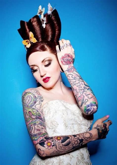 Tattooed Model Melissa Hayward By Tiara Rad Photography