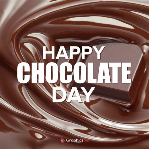 Happy Chocolate Day February 9 Chocolate Background Image Free Photo