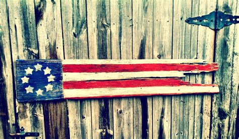 American Flag Painted On Barn Wood American Flag Painting Flag