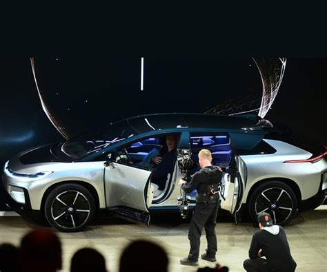 Faraday Futures Electric Car Unveiled At Ces In Las Vegas