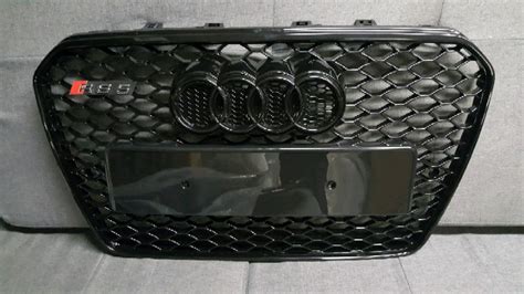 A5 S5 2013 2016 Rs5 Look Grille All Black Extreme Parts