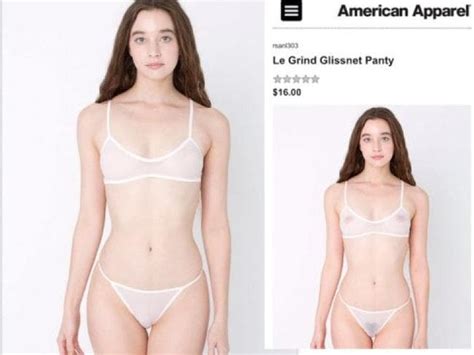 American Apparel Airbrushes Out Nipples And Pubic Hair From Latest Ad