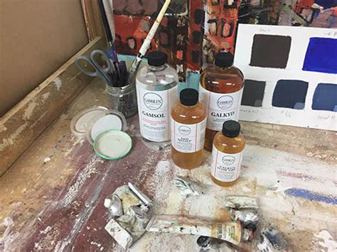 A Complete Guide To Oil Painting Mediums Artists And Illustrators