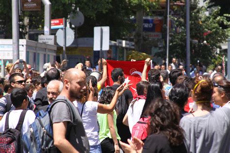 Istanbul June Gezi Park Public Protest Against The Government