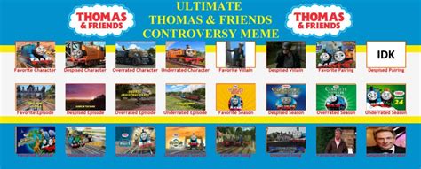 Thomas And Friends Controversy Meme My Version By Tttefan19 On Deviantart