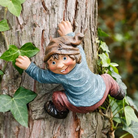 Keramik kunst keramik ideen tonfiguren wasserspiel garten gartenkunst stehle moderne gärten kleine gärten donnerstag. Gartenfigur Kletter-Gnom Kraxel-Maxel online kaufen bei ...