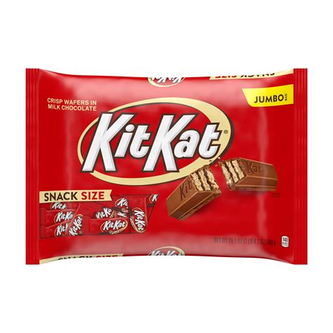 Kit Kat Snack Size Milk Chocolate Wafer Candy Individually Wrapped