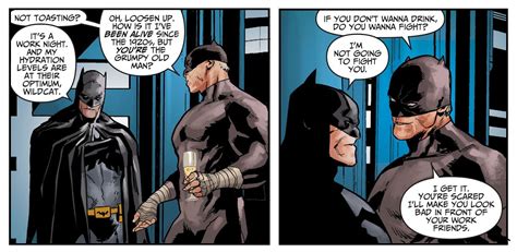 Batman Vs Wildcat Injustice Gods Among Us Comicnewbies
