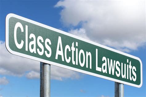 class action lawsuits free of charge creative commons green highway sign image