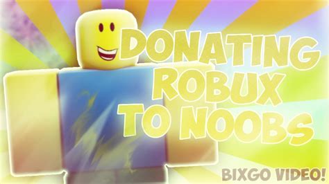 How To Donate Robux Youtube Roblox Notoriety
