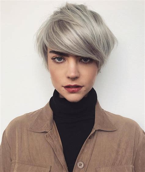 10 Trendy Short Hairstyles For Straight Hair Pixie Haircut For Female