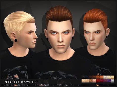 My Sims 4 Blog Nightcrawler 03 Hair For Males