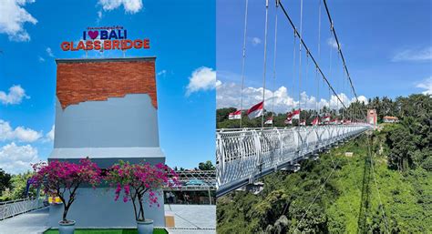 bali glass bridge jembatan kaca terpanjang di indonesia