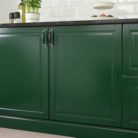 Welcome to ikea, where you will always find affordable furniture, stylish home décor and innovative modern home solutions, as well as design inspiration and unique home ideas! BODBYN Door, dark green, 12x30" - IKEA in 2020 | Green ...
