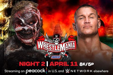 99watch wwe wrestlemania 37 4/10/2021 10th april 2021 (10/4/2021) full show online freewatch wwe wrestlemania 37 night one tampa, florida livestream and full showwatch online. Spoiler on The Fiend Bray Wyatt vs Randy Orton at WWE ...