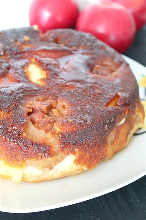 Upside Down Apple Cake Recipe Chefthisup