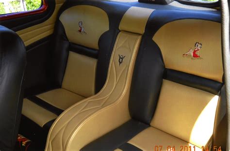 Classic Leather In Interior Of A Custom Auto Townsend