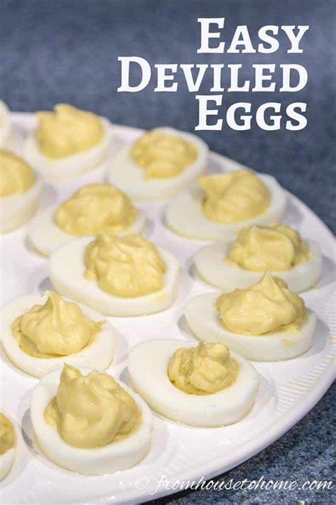 All images & content are copyright protected. Easy Deviled Eggs Recipe (Only 4 Ingredients!)