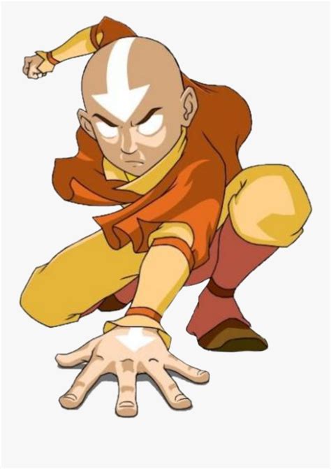 Aang Avatar The Last Airbender State Avatar Aang Png Free