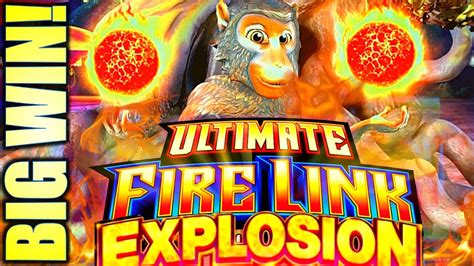 Big Win One Hot Monkey 🐵 Ultimate Fire Link Explosion Slot Machine