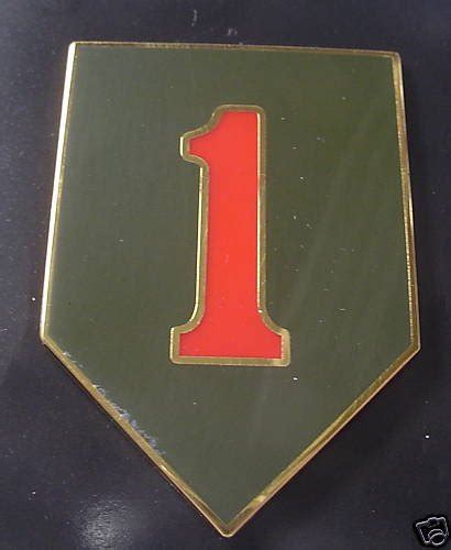 Army Combat Service Identification Badge Csib 1st Inf