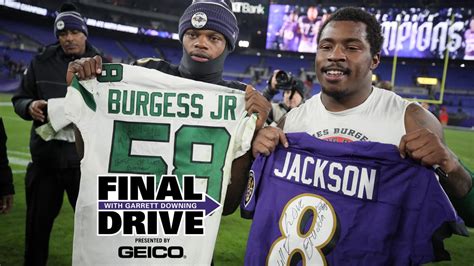 Final Drive Jets Players Lined Up For Lamar Jacksons Jersey Swap