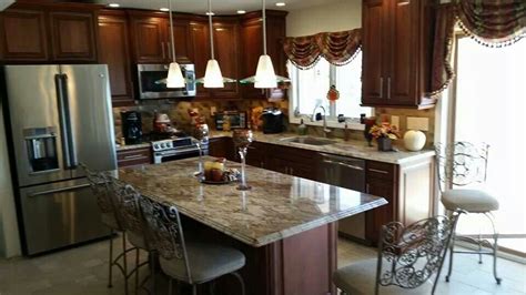 From the first meeting to plan the design, until the final installation, it was done without a hitch! Kitchens Thomasville camden cherry cabinets | Cherry ...