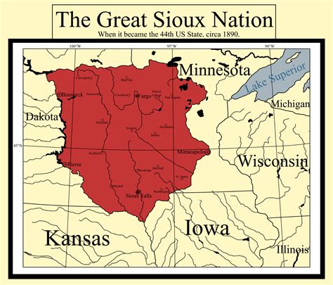 The Great Sioux Nation Imaginarymaps